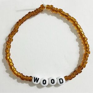 Taylor Swift Friendship Bracelet Showgirl Wood